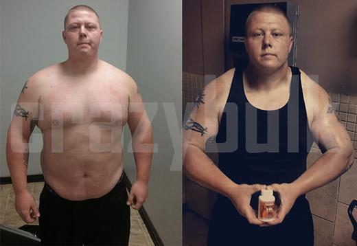 Joey transformou sua gordura em massa muscular magra com o D-Bal!